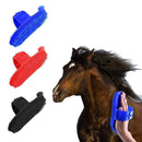 Grapevine Plastic Curry Comb with Strap Horse Grooming Tool | Tail Comb Massage Brush | Random Color - Ooala