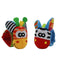 Babyn Playful & Colorful Infant Foot Socks, Wrist Rattle Toys