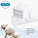 Insertex Reusable Cloth Diaper, 3 Layers 100% Washable Cotton