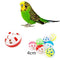 Kwiclo Hollow Ball for Parrot, Parakeet, Cockatiel Fun Bell Cage Toys - Ooala
