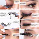 Velvery High Volume 3D False Eyelashes, Long and Thick, 5 Pairs