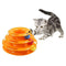 StrayCavy Three-Level Cat Toy Tower Tracks Disc - Ooala