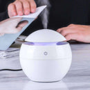 ZirCon USB Aroma Humidifier | Essential Oil Diffuser with 7 Colors Change LED Night Light, White - Ooala
