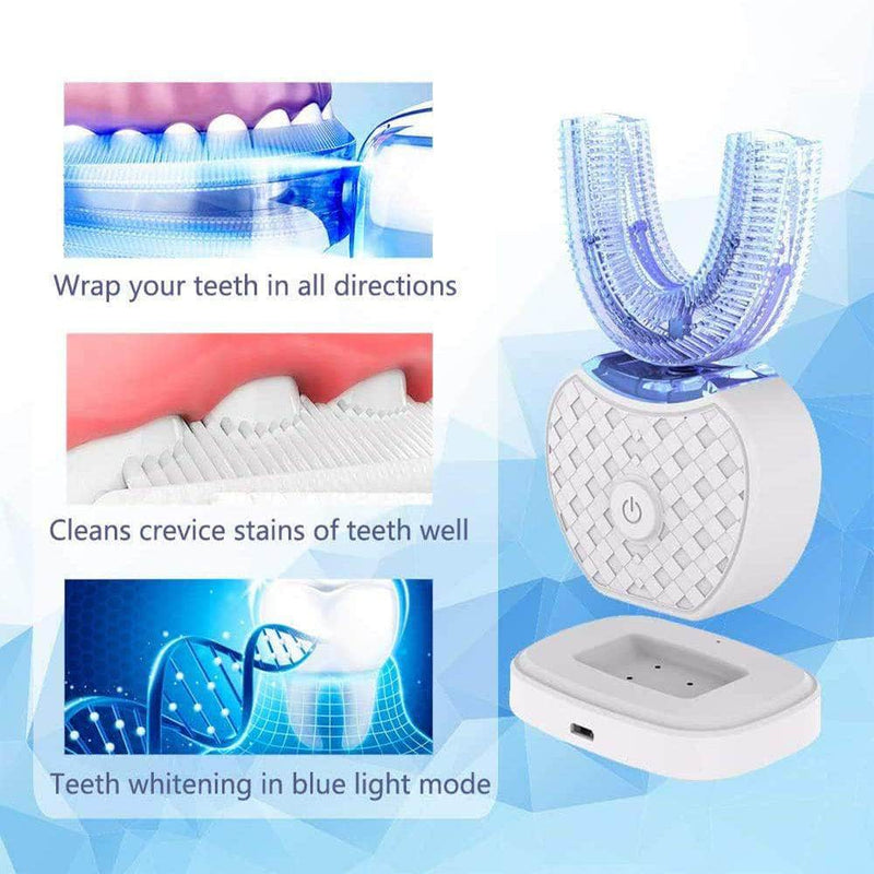 Oralax 360° Automatic Ultrasonic Toothbrush with LED Light