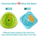 Pawzia Dog Slow Feeder Bowl, Prevents Choking | Eco-Friendly, Durable & Non-Toxic