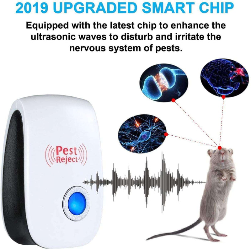 Pestbuzz Pest Control Ultrasonic Repellent Electronic Plug | 6 Pack - Ooala