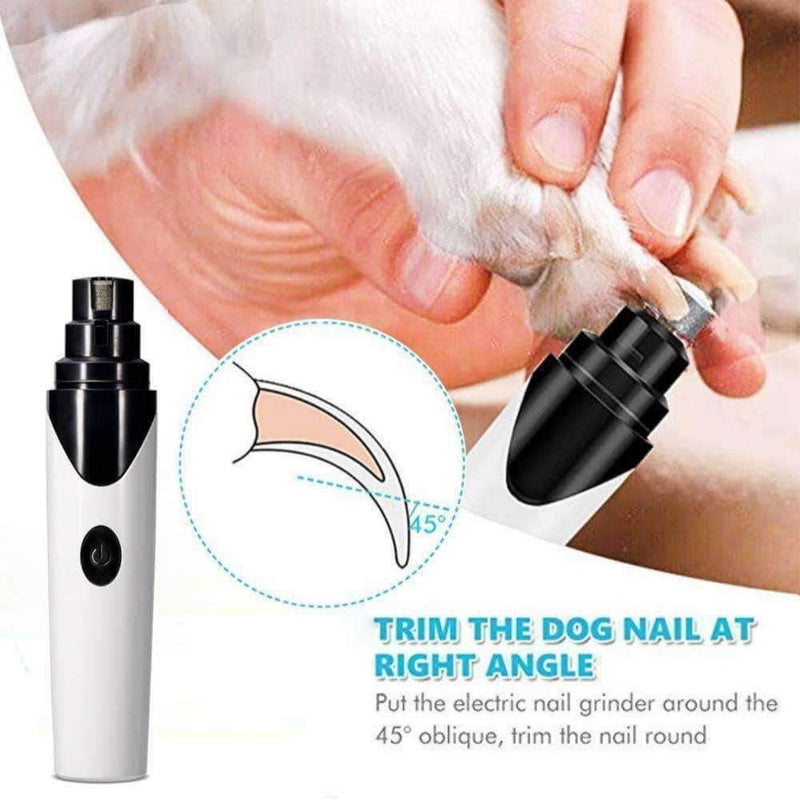 Petgreen Rechargeable Pet Nail Grinder Dog Nail Clippers Painless USB - Ooala