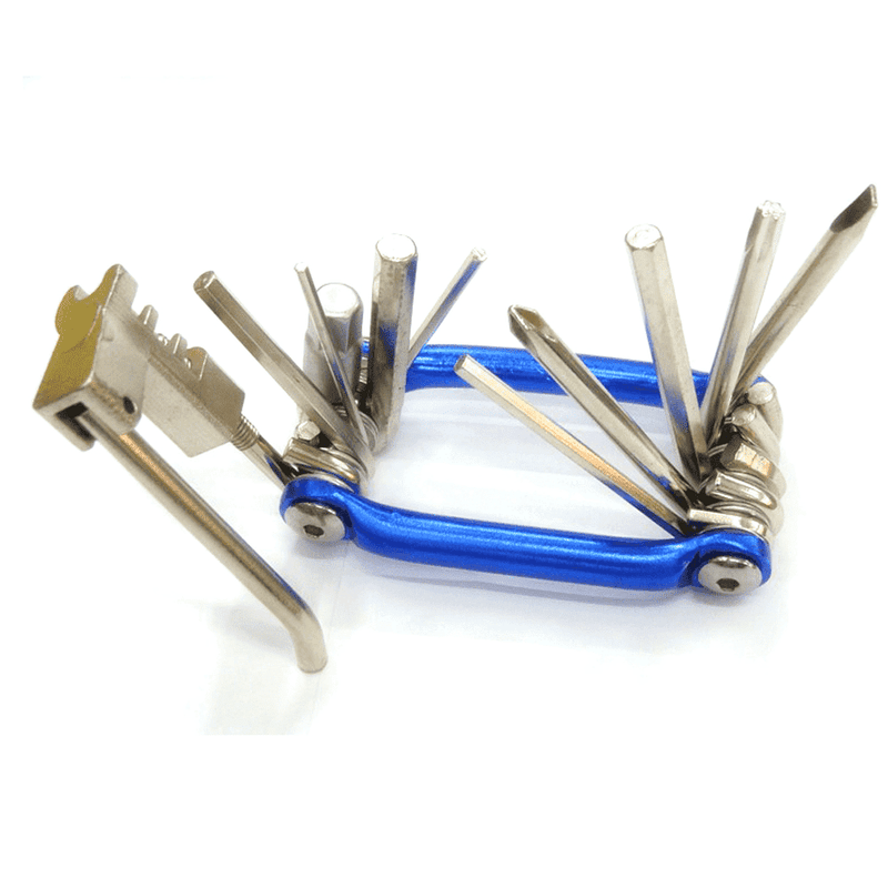 Qinetico Bicycle Tools Repairing Tool Set | 11 in 1 Bike Repair Tool Kit