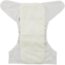 BabyQuest 4 Layers Cloth Diaper, Washable and Reusable Bamboo Cloth Diaper Inserts