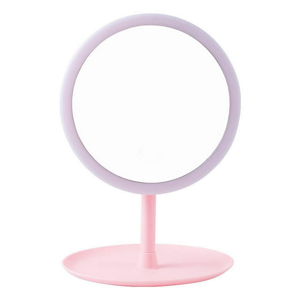ReflectionLab Vanity Mirror with Lights | USB plug-in, 90-degrees Rotation
