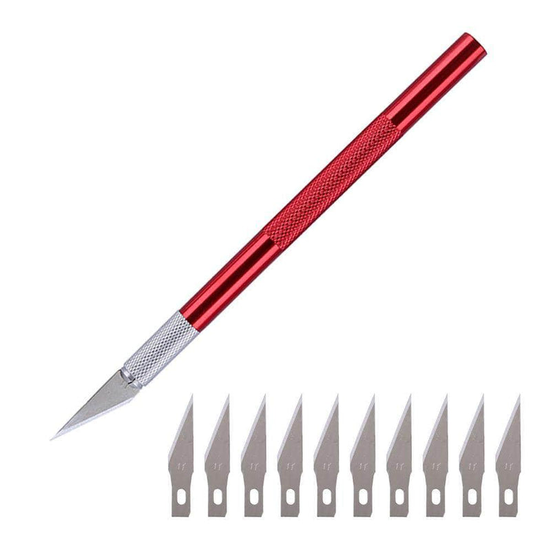 Sharpiva Craft Knife Precision Cutter | Fine Point Blade, Easy-Change Blade System