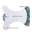 Silica Eco-Friendly Cloth Diaper, Adjustable, Washable & Reusable Nappies