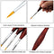 SolidStroke 7-pcs Professional Paint Brush Set for Miniature Painting - Ooala