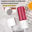 SplashBlend USB Portable Fruit and Vegetable Blender Six-Leaf Blade - Ooala