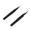 Steria Scrapbooking Tweezers | Curved and Straight Tip Tweezers, Set of 2