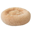 SurePet Soft Plush Round Pet Bed | Self Warming Indoor Sleeping Bed