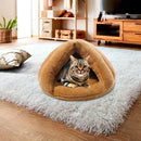 SurePet Bed Tent Kennel Nest Plush Cave House for Dog & Cat│Small Size