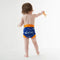 Swimmster Infant Swimming Nappies, High Waist Swimming Trunks | Shark