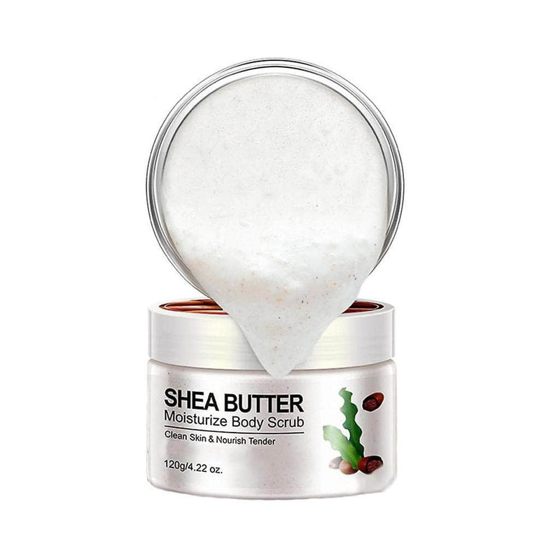 Sylque Shea Butter Body Scrub | Facial Exfoliating Peeling Gel