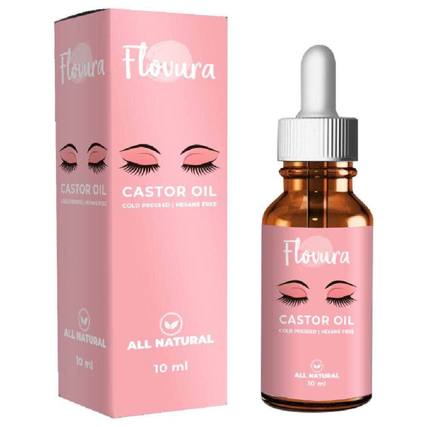 Flovura Castor Oil for Eyelash Growth