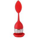 TEAXIE Tea Infuser Filter Stainless Steel Tea Ball Strainer with Leaf shaped Silicone Handle - Ooala