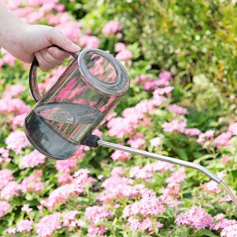 Spara Transparent Sprinkling Watering Can | Durable Stainless Steel Nozzle for Gardening - Ooala
