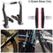TrailHop Bike V-Brake Pads | Rubber, Less Noise, and No-skid | 70 mm