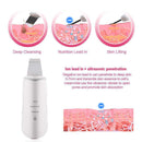 Tuimb Ultrasonic Facial Scrubber Spatula with USB Charger, Face Peeling Deep Cleaning Beauty Device - Ooala