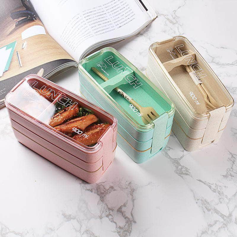 UpBite 3-Layer Japanese Lunch Box | Eco-Friendly Bento Box