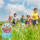 Vetreo Automatic Bubble Machine with Music and Light | Bubble Maker Baby Bath Toy
