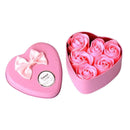 Washana 6Pcs Heart Scented Bath Body Petal Soap