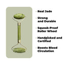 WellSpa Jade Facial Roller Massager, Natural Anti-aging for Face and Neck - Ooala