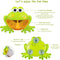 Yodie Frog Bath Toy Bubble Maker Machine w/ 12 Soft Melodies