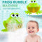 Yodie Frog Bath Toy Bubble Maker Machine w/ 12 Soft Melodies