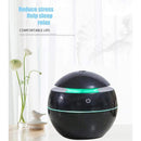 ZirCon USB Aroma Humidifier, Essential Oil Diffuser with 7 Color Change LED Night Light, Black - Ooala